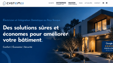 Système domotique Cystem 2.0 : maison connectée pour le confort et l'économie.