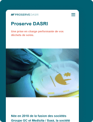 Proserve DASRI : gestion des déchets de soins
