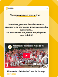 Younup : Aftermovie de la soirée des 7 ans de Younup