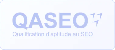 Logo QASEO 11 Qualification d'aptitude au SEO
