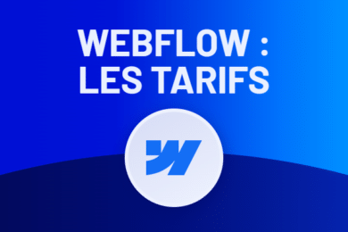 Quels sont les tarifs de Webflow ?